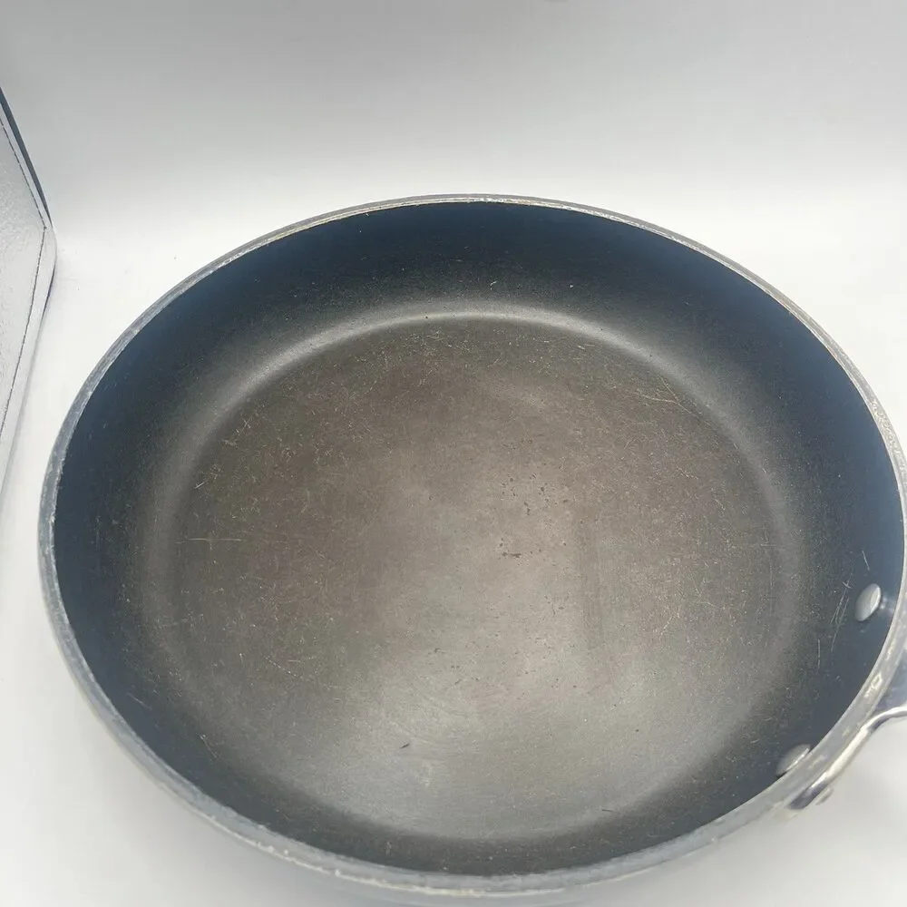 All Clad 10 Inch Skillet Frying Pan Hard Anodized Nonstick No Lid